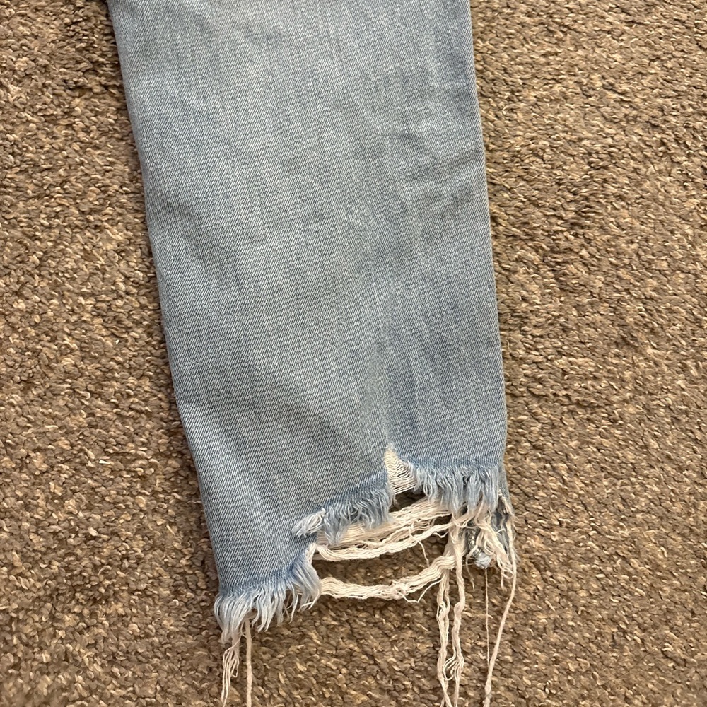 KanCan Ripped Distressed Giovanna High Rise Mom Jeans Size 5 26 - Picture 15 of 16